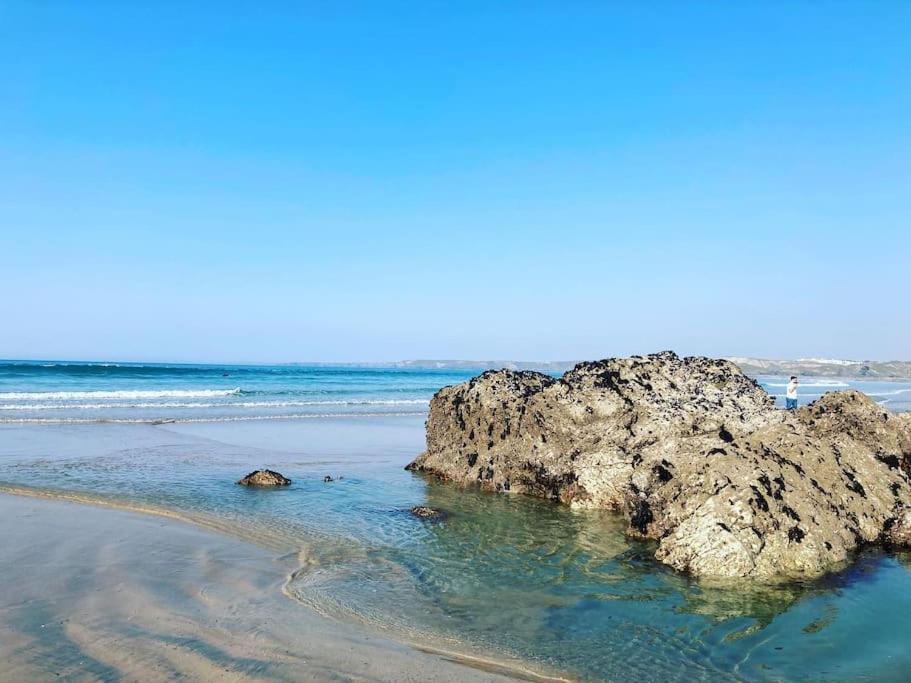 Sunny Family 4-Sleeper Near Newquays Top Beaches New Quay Exterior foto